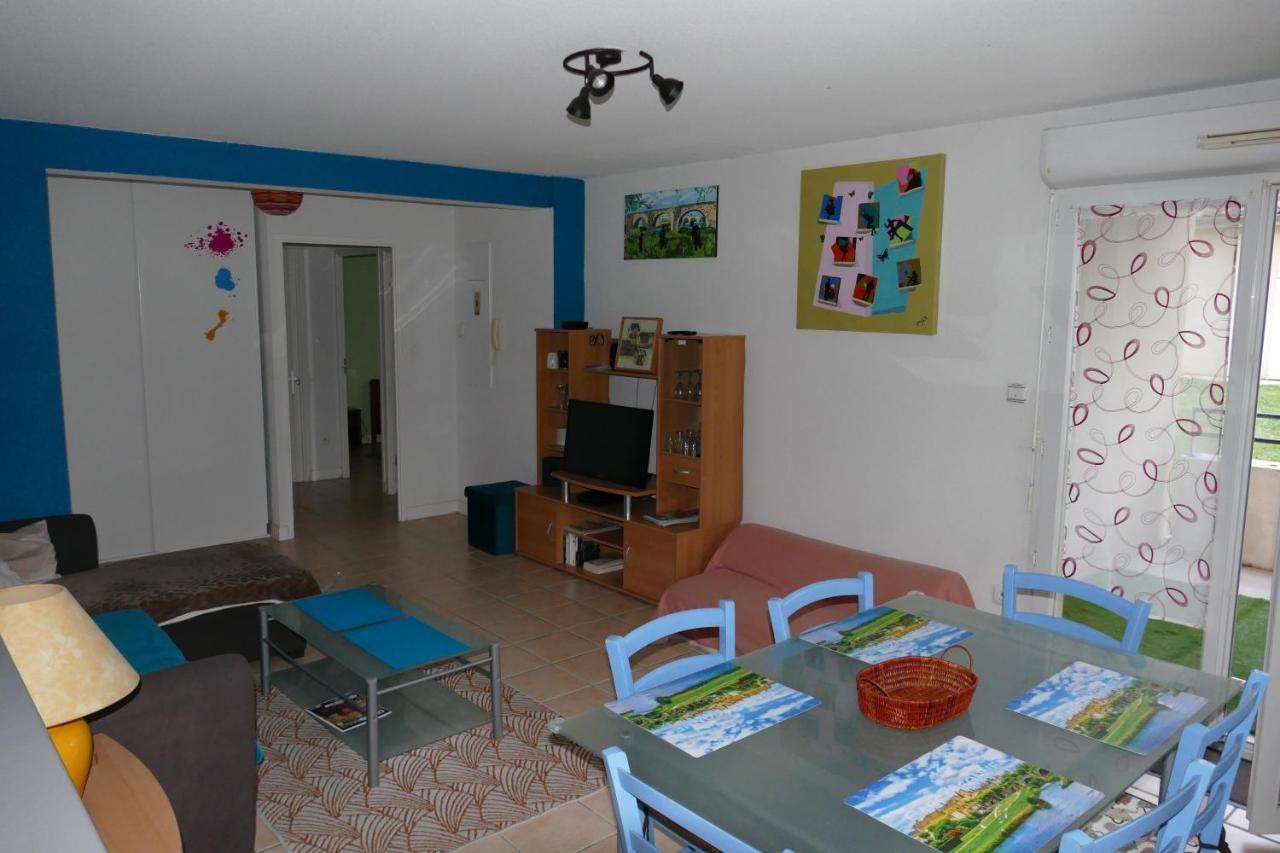 Apartamento Carcassonne T3 résidentiel rez de jardin piscine, wifi, tennis, fitness Exterior foto